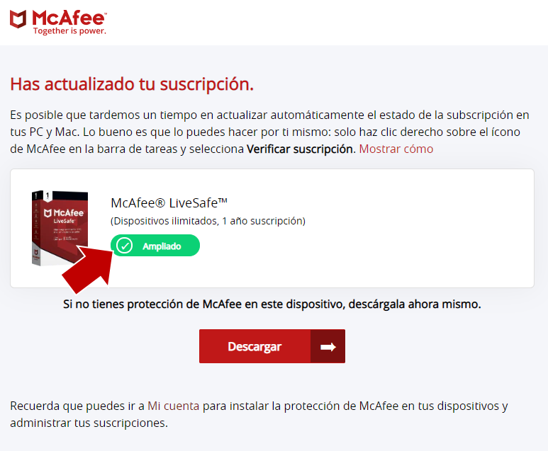 Activación