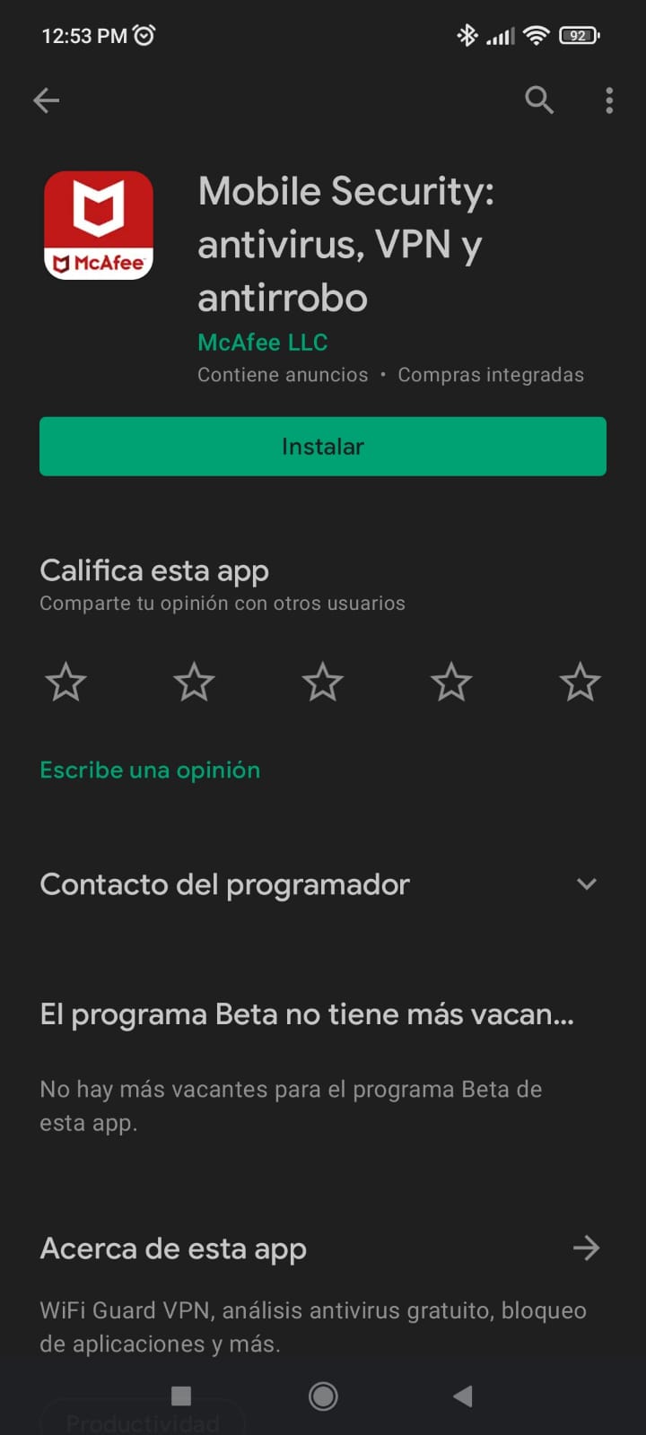 Activación